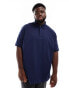 Polo Ralph Lauren Big &Tall icon logo pima cotton polo classic fit in navy