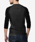 ფოტო #2 პროდუქტის Men's Raglan Baseball Word Art Get Up Stand Up T-shirt