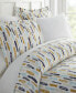 Фото #1 товара Lucid Dreams Patterned Duvet Cover Set by The Home Collection, Full/Queen