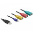 DELOCK 61724 USB Cable 4 ports - фото #3