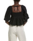 Vintage Havana Tie-Front Blouse Women's