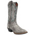 Justin Boots Calimero Round Toe Cowboy Womens Grey Casual Boots L2722