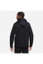 Tech Fleece Overlay Erkek Siyah Sweatshirt