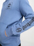 Фото #3 товара Худи спортивное Timberland Stack в голубом с логотипом