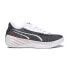 Фото #1 товара Puma AllPro Nitro Lace Up Basketball Mens Black Sneakers Athletic Shoes 3785410