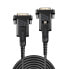 Фото #2 товара Lindy 30m Fibre Optic Hybrid Micro-HDMI 18G Cable with Detachable HDMI and DVI Connectors, 30 m, HDMI Type D (Micro), HDMI Type D (Micro), 18 Gbit/s, Black