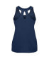 ფოტო #3 პროდუქტის Women's College Navy Seattle Seahawks 2024 NFL Training Camp Tank Top