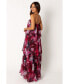 Фото #4 товара Women's Bloom Strapless Maxi Dress