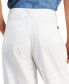 ფოტო #5 პროდუქტის Women's Pleated Seamed Cropped Chino Pants