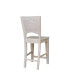 Фото #6 товара Canyon Collection Solid Back Counter Height Stool
