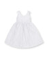 Фото #1 товара Girls' Sleeveless Bow Shoulder Swing Dress, Toddler