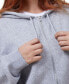 Фото #7 товара Women's Classic Zip-Through Hoodie Top