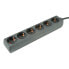 Фото #5 товара Удлинитель ROLINE 19.07.1072 - 1.5 m - 6 AC outlet(s) - Indoor - Plastic - Black - 250 V