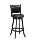 Set of 2 29'' Swivel Bar Height Stool Wood Dining Chair