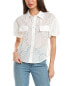 Gracia Bell-Sleeve Eyelet Blouse Women's