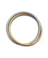 ფოტო #2 პროდუქტის Two Tone 2 Strand Omega Snake Cobra Wide Bangle Twisted Bracelet Bands Set Interlocking Flexible Stretch Bracelets for Women Gold, Silver Plated Stainless Steel Fits 8 to 8.5 inches Wrist