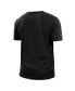 Фото #2 товара Men's Black Las Vegas Raiders 2022 Sideline Ink Dye T-shirt
