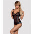 Lacy Bodysuit Obsessive Black S/M