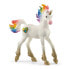 Фото #1 товара Игровой набор Schleich Bayala Rainbow Unicorn Foal 70727 [Rainbow Unicorn Foal (Детёныш радужного единорога)]