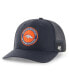 Men's Navy Denver Broncos Unveil Flex Hat
