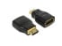 Фото #2 товара Delock 65665 - Mini-HDMI - HDMI - Male - Female - Gold - 3840 x 2160 pixels