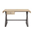 Danton Desk, Gold Aluminum