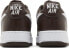 Фото #4 товара [FD7039-200] Mens Nike AIR FORCE 1 LOW RETRO 'COLOR OF THE MONTH CHOCOLATE'