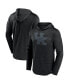 ფოტო #1 პროდუქტის Men's Heather Black Kentucky Wildcats Transitional Hoodie T-shirt