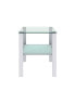Small Round Glass Tea Table & Bedroom Corner Side Table