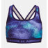 ფოტო #1 პროდუქტის UNDER ARMOUR Crossback Printed Top Medium Support