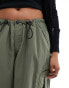 Фото #4 товара Dr Denim Hale Cargo baggy fit low waist oversized leg trouser in thyme khaki