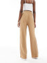 Vero Moda Tall textured jersey trouser co-ord in beige