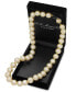 Фото #2 товара Macy's 14k Gold Cultured Golden South Sea Pearl Graduated Strand (10-12-1/2mm) 18" Necklace