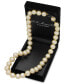 Macy's 14k Gold Cultured Golden South Sea Pearl Graduated Strand (10-12-1/2mm) 18" Necklace