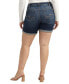 Фото #2 товара Шорты женские Silver Jeans Co. plus Size Boyfriend Mid Rise