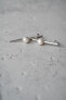 Genuine silver earrings with right pearl JL0464