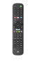 One for All TV Replacement Remotes Sony TV Replacement Remote - TV - IR Wireless - Press buttons - Black