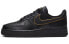 Фото #2 товара Nike Air Force 1 Low 低帮 板鞋 女款 黑金边 / Кроссовки Nike Air Force AO2132-005