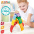 WOOMAX Rainbow Wooden Construction Toy 6 Pieces