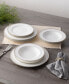 Rochelle Platinum Set of 4 Salad Plates, Service For 4