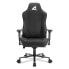Sharkoon SKILLER SGS40 Fabric - Padded seat - Padded backrest - Black - Black - Fabric - Foam - Fabric - Foam