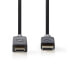 Nedis CCBW37100AT20 - 2 m - DisplayPort - HDMI - Male - Female - Straight
