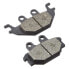 BRENTA MOTO 3133 organic rear Brake Pads