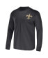 Фото #3 товара Men's NFL x Darius Rucker Collection by Charcoal New Orleans Saints Team Long Sleeve T-shirt