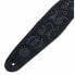 Фото #2 товара Levys Black Paisley Suede Strap 3"