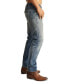 Фото #3 товара Men's Slim Straight Distressed Jeans