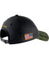 Фото #2 товара Men's Black, Camo Iowa Hawkeyes Veterans Day 2Tone Legacy91 Adjustable Hat
