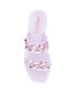 ფოტო #6 პროდუქტის Women's Naveen Chain Jelly Slide Flat Sandals