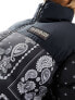 Фото #3 товара Napapijri puffer jacket in black paisley bandana print