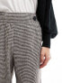 Фото #5 товара Vero Moda Petite brushed formal wide leg trousers in check